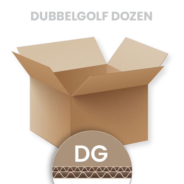 Vouwdozen dubbelgolf