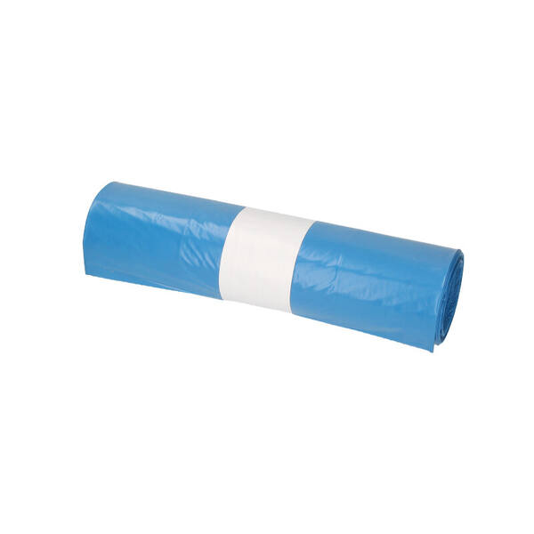 LDPE Afvalzakken rol 65/25 X 140cm T 70 blauw