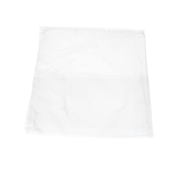 LDPE kratzak 60/15 x 50cm 20my transparant los