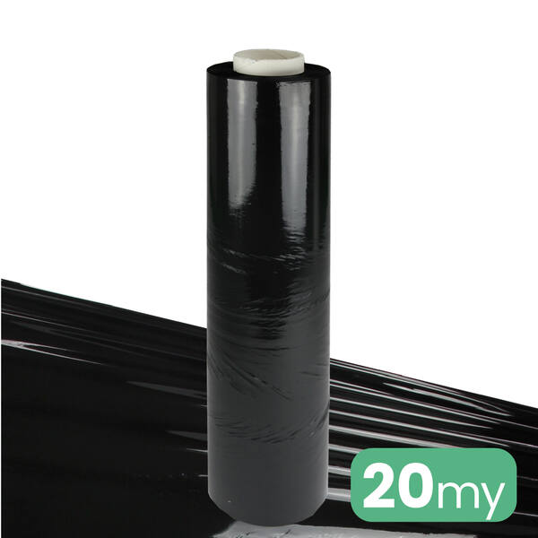 Handwikkelfolie 20my 50cm 300mtr zwart