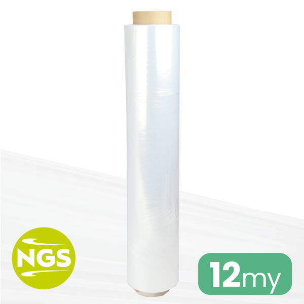 Handwikkelfolie 12my 50cm x 300mtr New Generation transparant