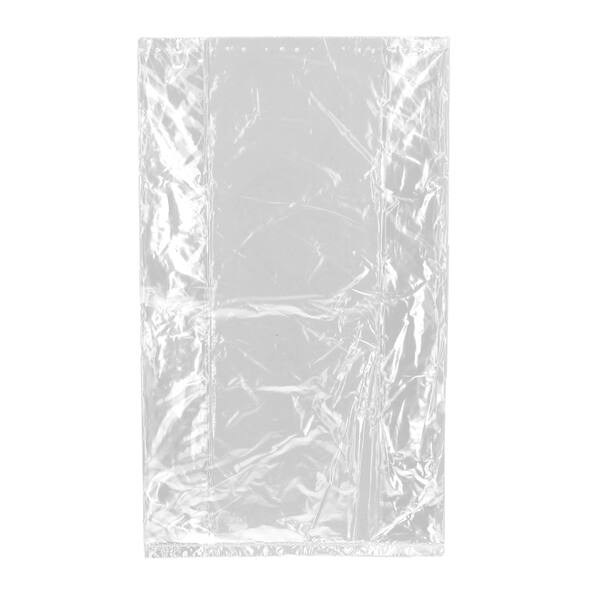 LDPE harmonikazakken los 200+2x40x350mm T 20 transparant