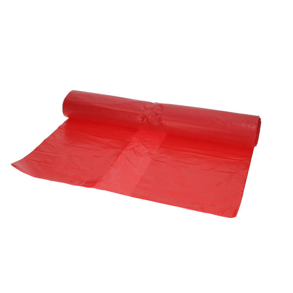 HDPE Afvalzakken rol 70 X 110cm T 35 rood