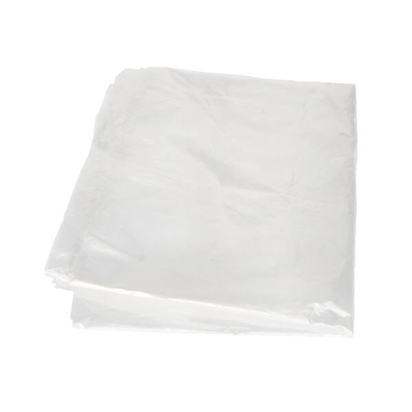 HDPE kratzakken los 90/+30+30 X 80cm 10mµ transparant