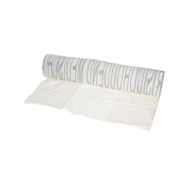 HDPE zakken rol 60 x 90cm wit NRMA