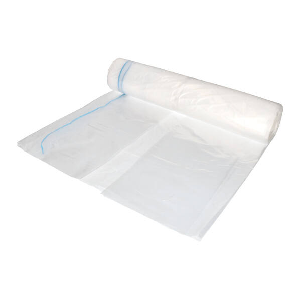 MDPE zak 70/15 x 200cm T 50 TRP op rol v.v. ponsgaten en sluitlint