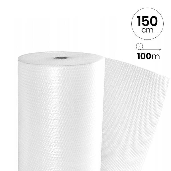 Luchtkussenfolie Ultra Light / S 150cm x 100mtr transparant