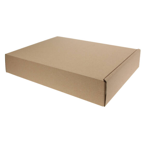 Postbox FEFCO 0427 235x185x46mm EG bruin