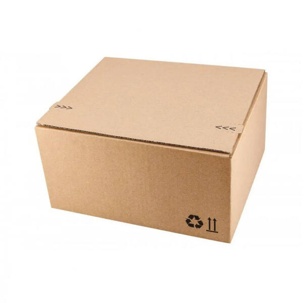 Verzendbox 2 213x153x109mm EG Bruin, Autolock + plakstrip