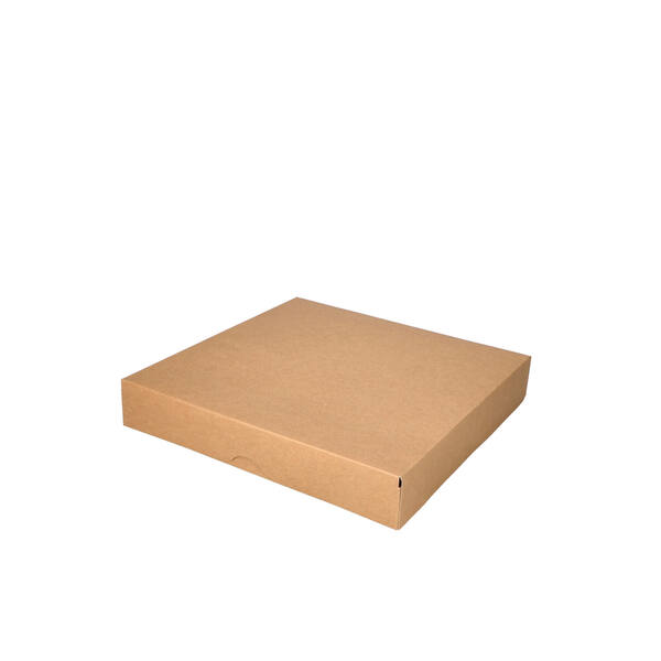Gebaksdozen kraft 300x300x50 mm 6P neutraal