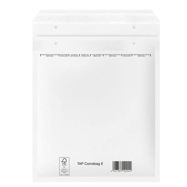 Luchtkussen envelop classic 15/E 220x265mm wit