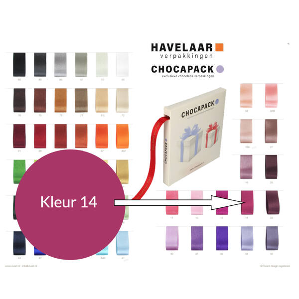 Lint Bel satin licht fuchsia 15 mm x 100 m