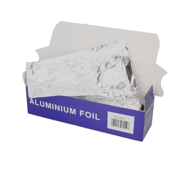Aluminiumfolie 30cm x 250m (6 rollen per doos)