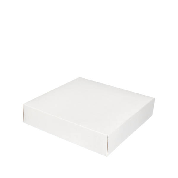 Gebaksdozen Neutraal (4P clic-clac) GC2 300grs. 230x230x50mm vernis
