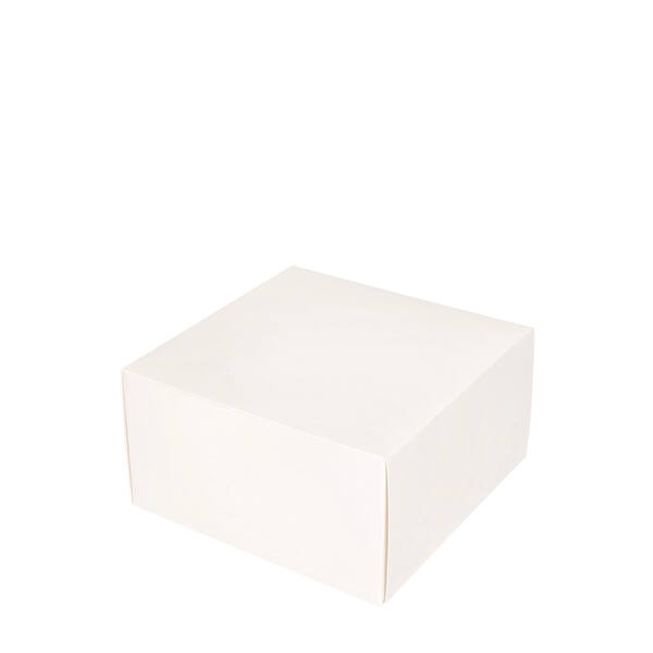 Gebaksdozen Neutraal (4P clic-clac) GC2 300grs. 150x150x80mm vernis