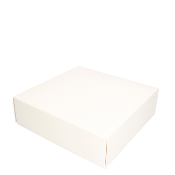 Gebaksdozen Neutraal (4P clic-clac) GC2 350 grs. 270x270x80mm vernis