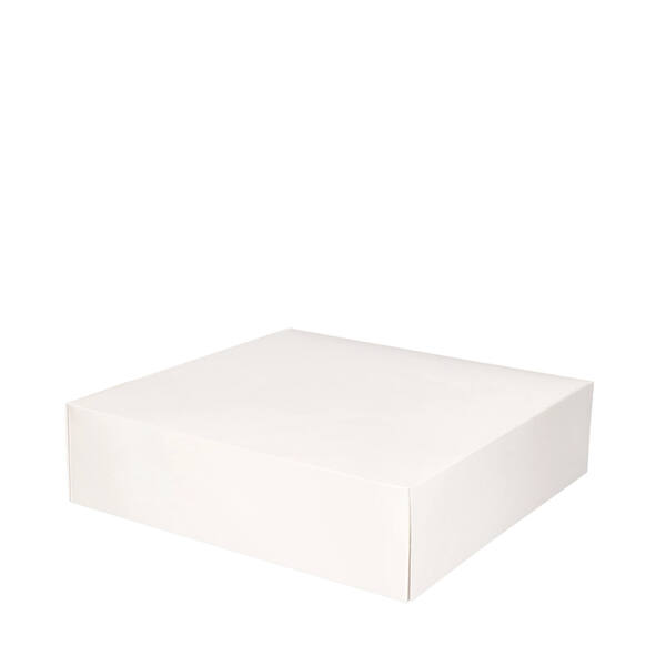 Gebaksdozen Neutraal (4P clic-clac) GC2 350grs. 300x300x80mm vernis