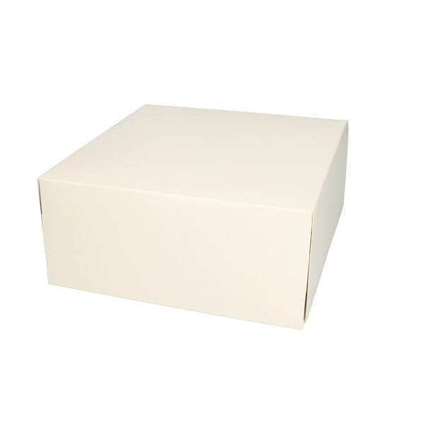 Gebaksdoos Neutraal (4P clic clac) GC2 350 grs 230x230x100mm vernis