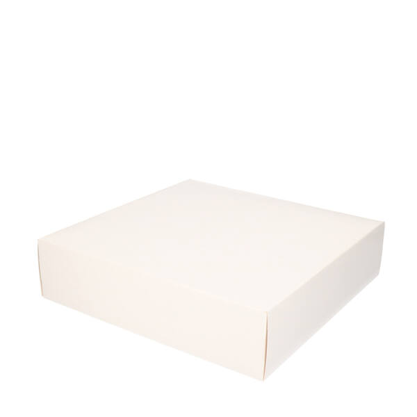 Gebaksdozen Neutraal (4P clic-clac) GC2 350grs. 320x320x80mm vernis