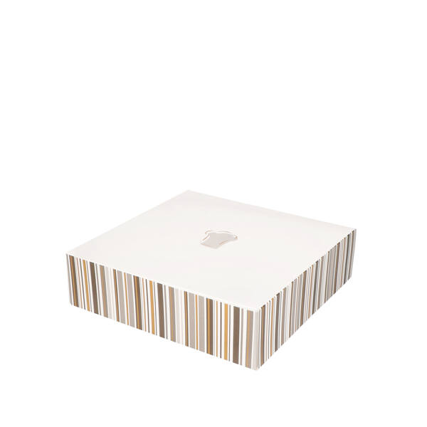 Gebaksdozen BARKOO (4P clic-clac) GC2 350grs. 300x300x80mm CMYK+vernis