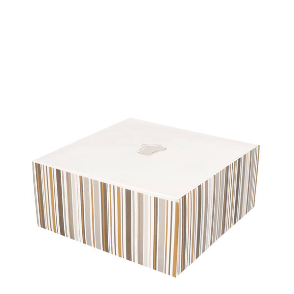 Gebaksdozen BARKOO (4P clic-clac) GC2 350grs. 230x230x100mm CMYK+vernis
