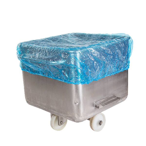 LDPE covers normwagen 30 mµ blauw met elastiek 72x84x25 cm
