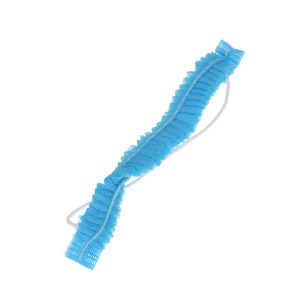 Baardmasker PP non-woven blauw one-size enkel oorelastiek