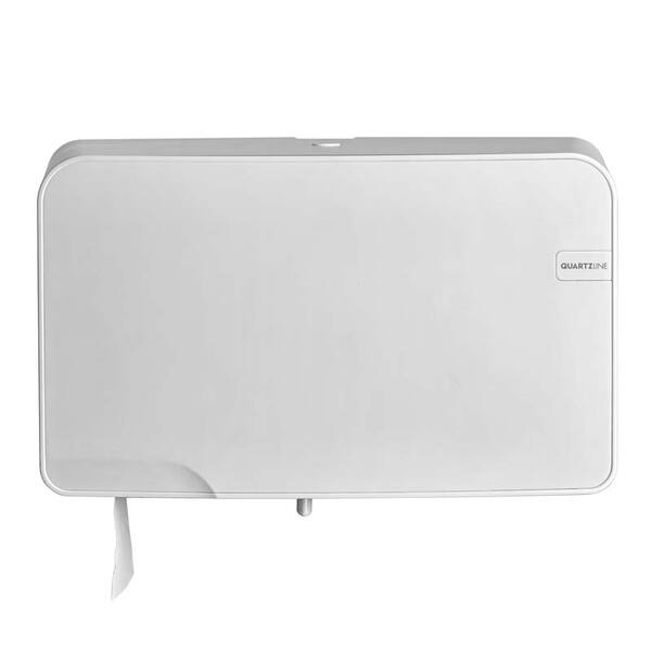 Toiletrolhouder mini duo jumbo White Quartz 247x407x145 mm