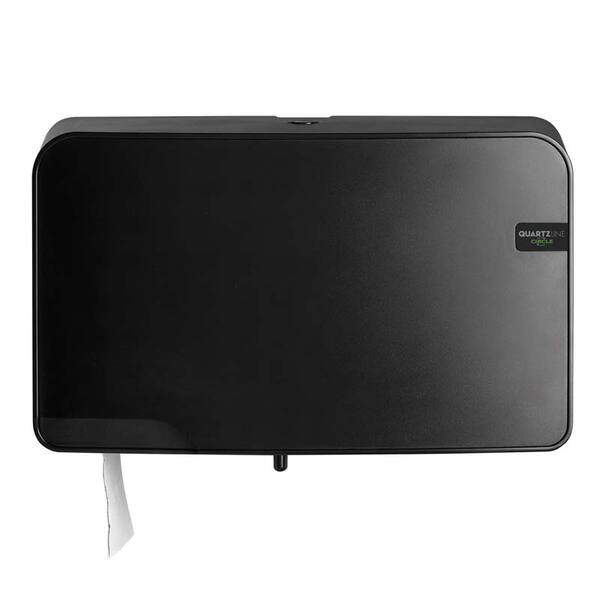 Toiletrolhouder mini duo jumbo Black Quartz 247x407x145 mm