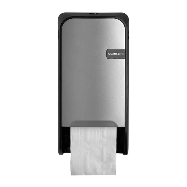 Toiletrolhouder doprollen Silver Quartz 323x167x163 mm