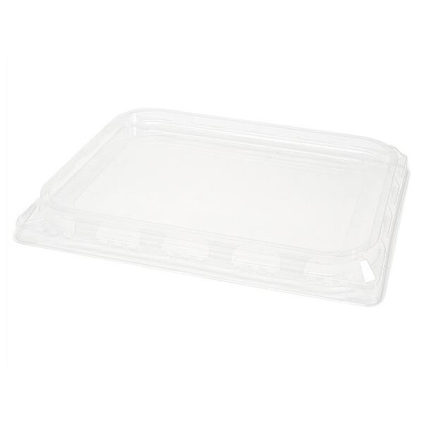 Gastronorm oplegdeksel A-PET 1/2 transparant 332x271x32 mm