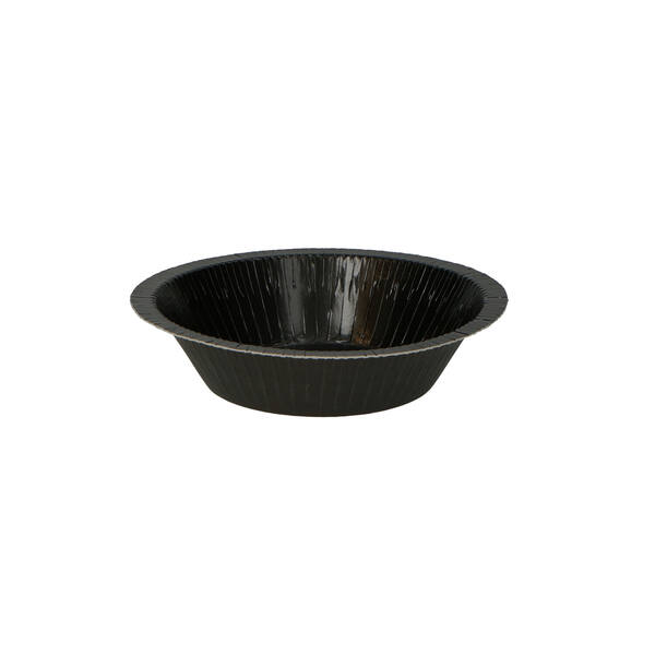 Bakvormen rond paperboard + pet zwart 113/76x29 mm