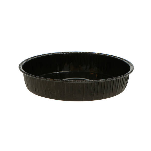 Bakvormen SBS + PET 100% foodproof zwart 180/170x37 mm