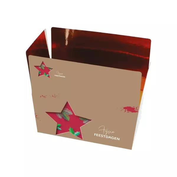 Ballotins 375 gram 'Deep Warm Christmas' 125x73x65 mm