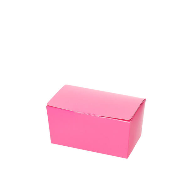 Ballotins 375 gram 'Fuchsia' met klepsluiting en goudkarton 124,95x72,74x61,99 mm