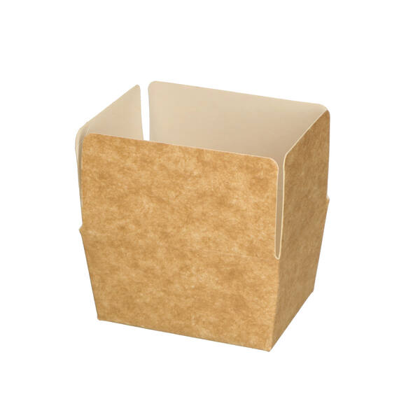 Ballotins 375 gram 'Kraft' met klepsluiting en goudkarton 124,95x72,74x61,99 mm