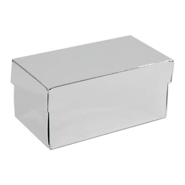 Ballotini 375 gram zilver glans goudkarton 125x73x65 mm