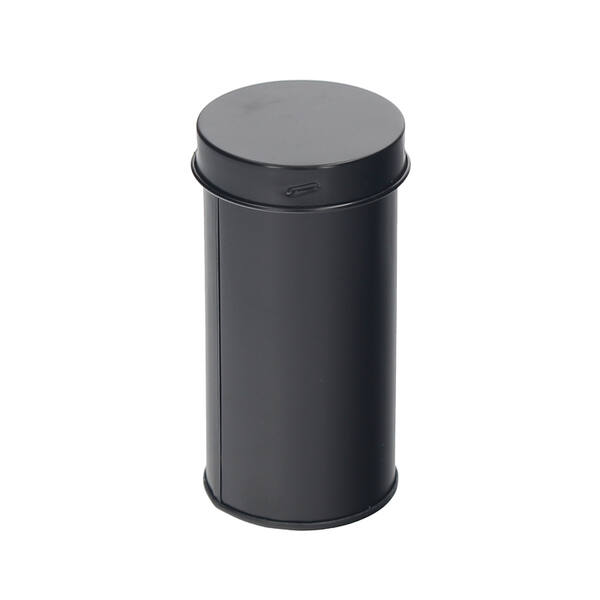 Deksel voor kruidenblikje rond met bajonetsluiting mat zwart ø 50x13 mm