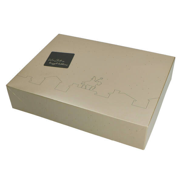 Boterletterdozen 1,5 pond 'Skyline sand' 300x260x70 mm