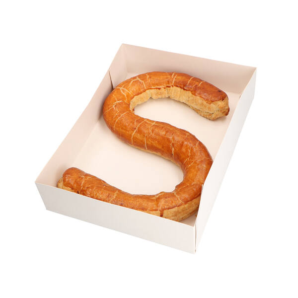 Boterletterdozen bodem 1 pond 277x207x60 mm 4P Neutraal FSC