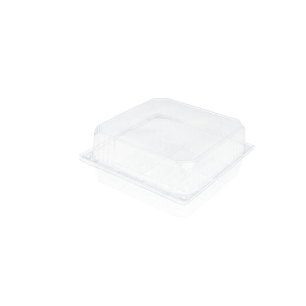 Blisters bodem en deksel RPET 212x212x100 mm transparant