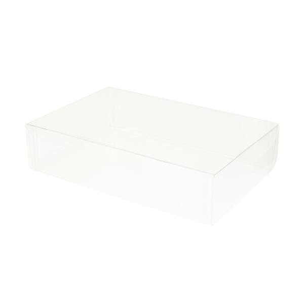Blisters PC R-PET bodem met deksel transparant 208x133x50x50 mm 4P