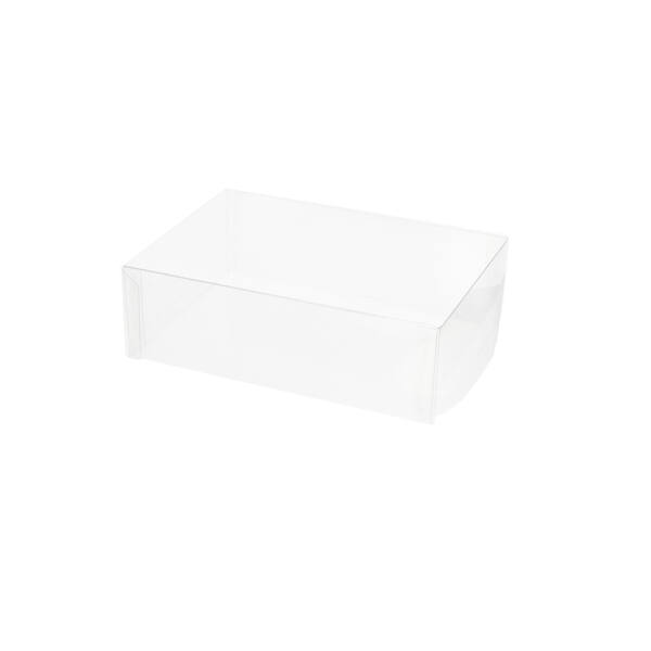 Transparantdozen bodem/deksel 130x185x60 mm