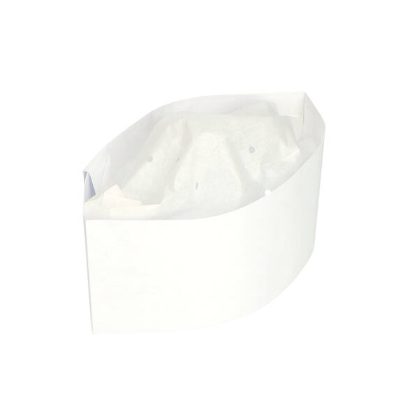Bakkersmutsen papier 80 gram wit 28,5x9+11 cm