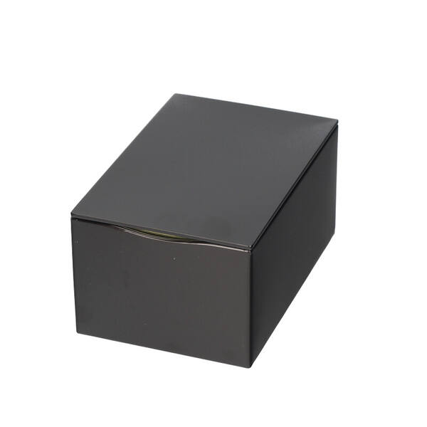 Blik rechthoekig 'De Luxe' met indrukdeksel 150x100x75 mm
