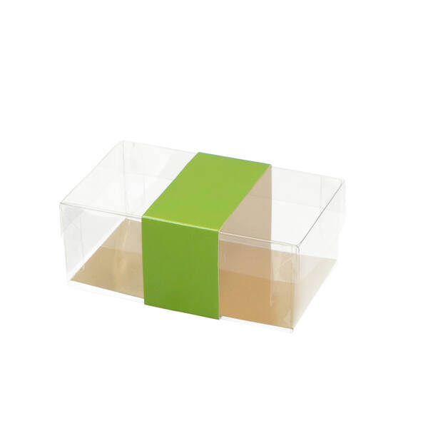 Banderol 250 gram met inschuifsluiting groen 40x280 mm