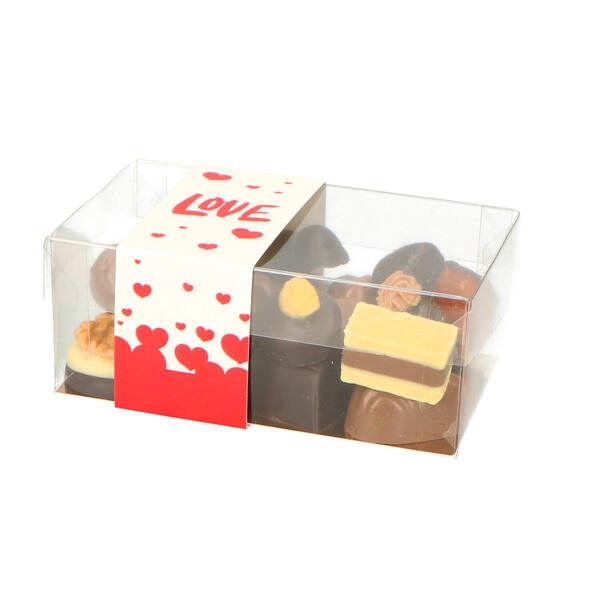 Banderollen met rillijnen 'Love' 280 x 40 mm