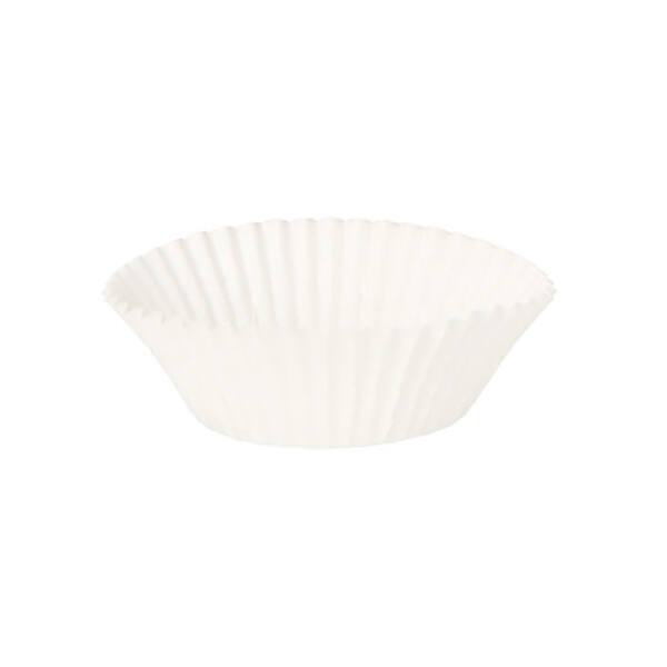 Caisses 'gebak' wit ø 105/50 mm FSC