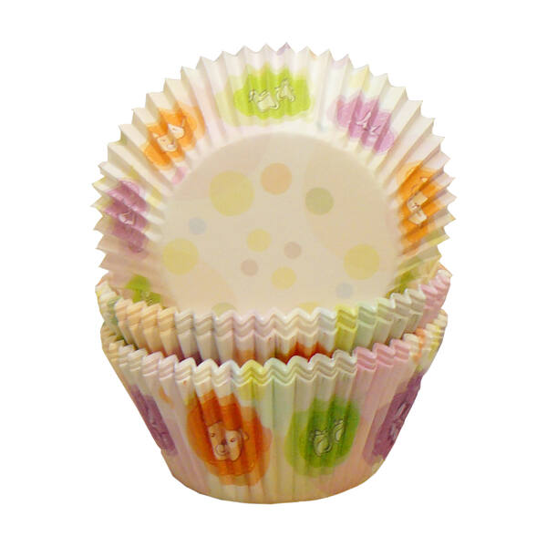 Caisses 'geboorte jongen/meisje mulitcolor ø 120/50 mm