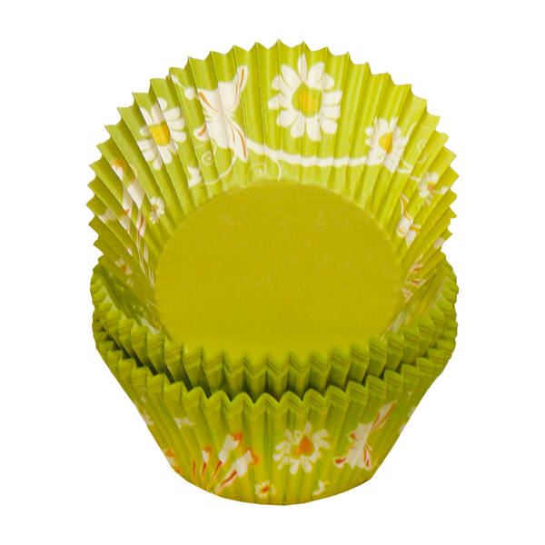 Caisses 'cup cakes Spring Butterfly' groen ø 120/50 mm